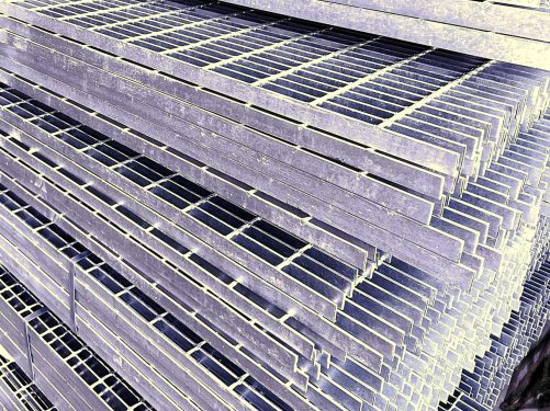 1-1/2" 19-W-4 Electro-Forged Steel Bar Grating — item 0-160, Global Metals USA
