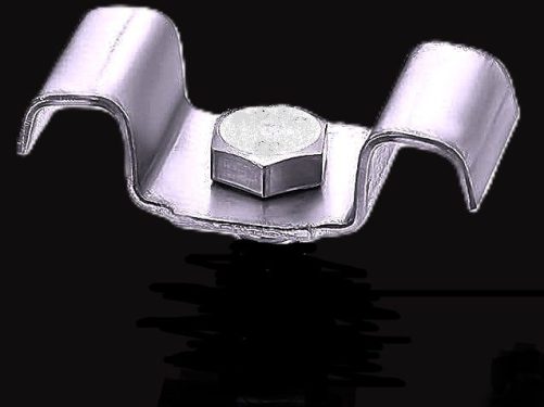 1" F-10 Grating Clip — 316 Stainless Steel — item 0-270, Global Metals USA