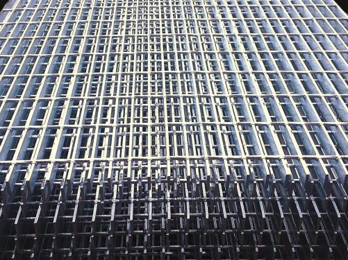 1" 19-W-4 Electro-Forged Steel Bar Grating — item 0-150, Global Metals USA
